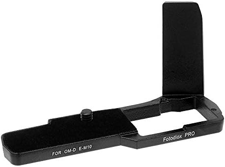 Fotodiox Pro, All Metal Black Camera Caper Grank за Olympus OM-D E-M10 без огледална дигитална камера со пристап до батерија