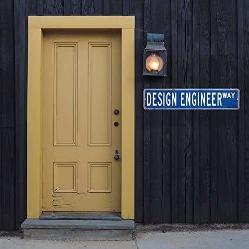 Арогелд дизајн инженер за инженер за дизајн инженер метал знак дизајн инженер дизајн инженер гроздобер декор смешен сопствен уличен