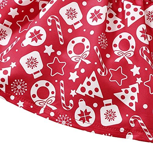 Божиќна облека Romperinbox новороденче Божиќна облека Мој 1 -ви божиќна каросерија Топ+Туту здолниште+нога Волмер+лента за глава