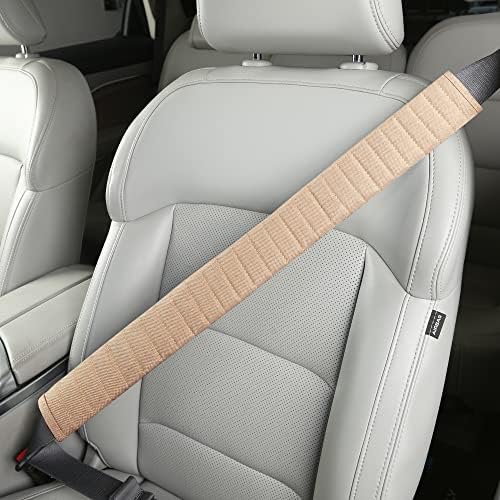 Заштитени раменици на седиштето на автомобилот за заштита на рамената на рамената за возрасни, автомобилски екстра долги безбедносни ленти Подложи