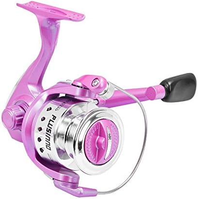 Дами телескопски риболов шипки и ролни комбинации, вртење на риболов пол розов дизајниран за дами риболов девојчиња риболов столб