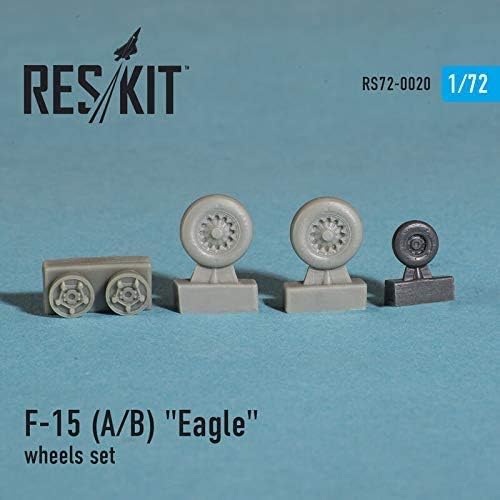 Reskit RS72-0020-1/72-Поставени тркала за смола за Мекдонел Даглас Ф-15 орел