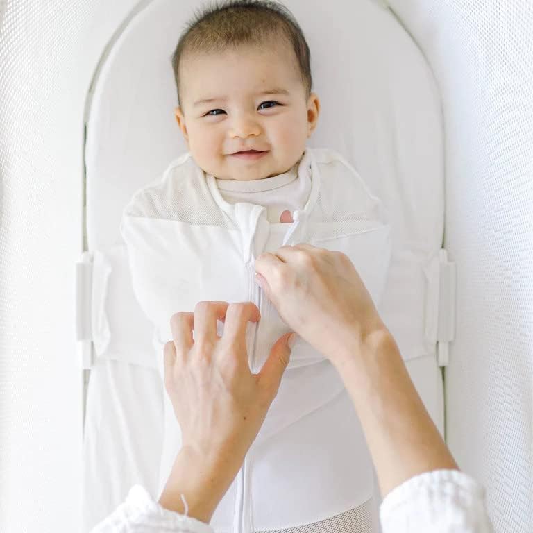 Најсреќно Бебе СНУ Вреќа За Спиење- Органско Памучно Ќебе За Повивање За Бебиња - Дизајниран Лекар Промовира Здрав Развој На Колкот
