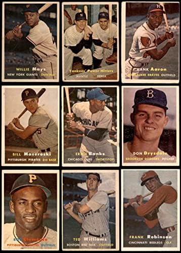 1957 Топс Бејзбол со низок број Комплетен сет GD+