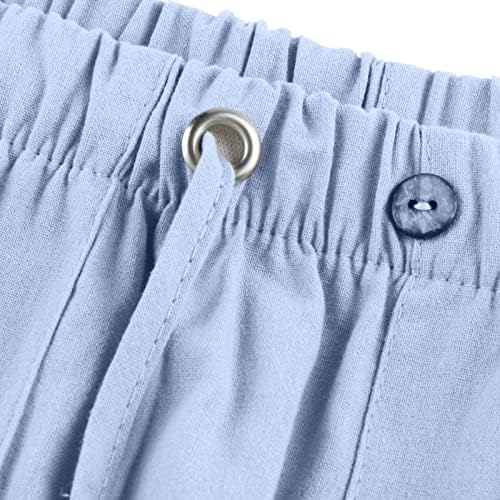 Saxigol 2023 Постелни салон панталони мажи со преголема влечење на панталони со лебава работна облека за работа редовни основни