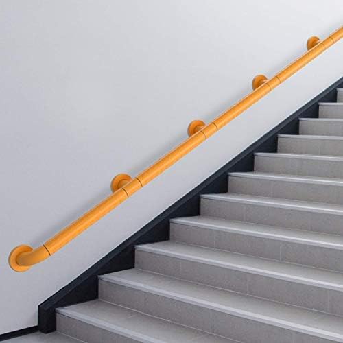 KQB Staircase Handrail Railister комплет, модерен за скали чекор во затворен и надворешен не'рѓосувачки челик за шини за поддршка на шини за
