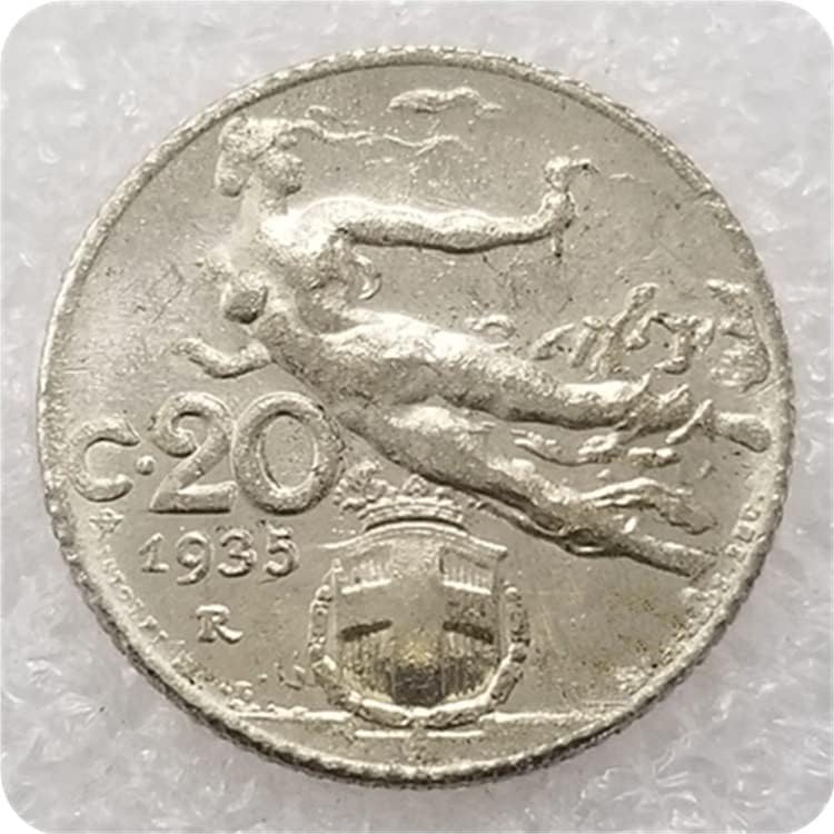 Qingfeng Антички занаети Италија 1933.1935 Сребрен долар комеморативна монета