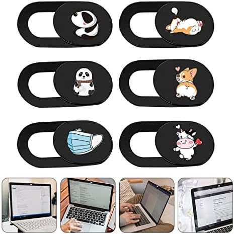 СОЛУСТРИ КОМПЈУТЕРИ ЛАПТИЦИ 12PCS ANINCE BLOCKER DESKTOP COMARETH CAMERATE CAMEMOE CAMERATION SLIDE CELTAL LAPTOP COVERS Заштита