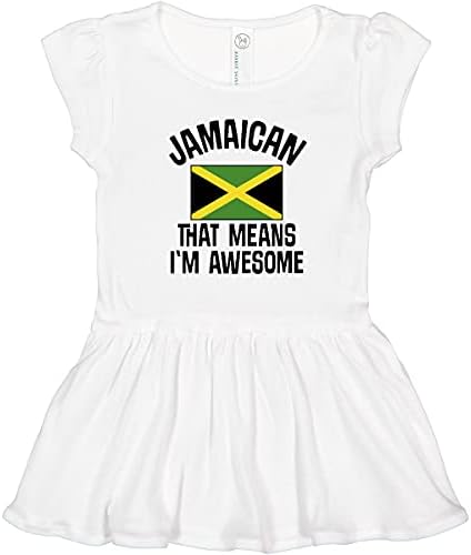 Инктастична Јамајка Прекрасен фустан од дете од Јамајка