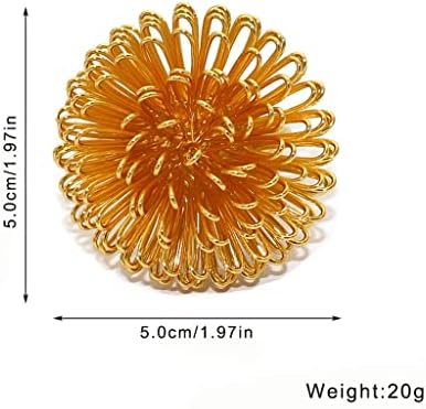 Yfqhdd рачно изработено држач за прстени од салфетки злато метални тркалезни прстени за салфери за трпезарии секој ден
