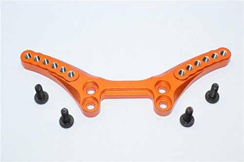 HPI Sport 3 Флукс Ажурирање на делови од алуминиум предна шок кула - 1 парчиња поставена портокалова боја
