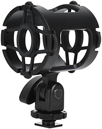 SJYDQ микрофон држач за монтирање на шок со универзален пластичен микрофон Стенд-шок-прицврстувач за снимање за снимање за заграда