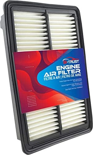 Би-доверба CA11121 Филтер за воздух на моторот, замена за Honda Civic L4 2.4L 2012-2015 Acura ILX L4 2.4L 2013-2015,17220-RX0-A00