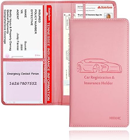 Регистрација на автомобили и држач за картички за осигурување - Кожено возило нараквица за автомобили Документи за документи за документирање на паричникот Орган?