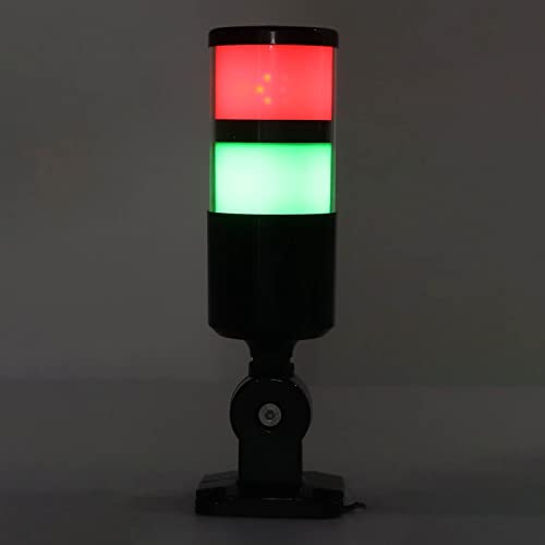 LED сигнал кула Светло, флексибилна стабилна индустриска машинска алатка за предупредување ламба со висока температура отпорна на апс -школка колона