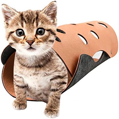 Famkit diy мачки тунел играчка бесплатна форма почувствувајќи маче за крик цевка миленичиња мачка играчка со дупки