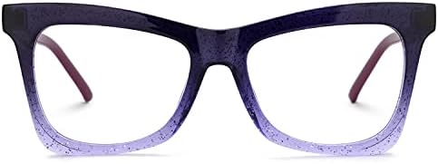 Зелол Стилски TR90 Преголеми Пеперутка Сина Светлина Блокирање Очила За Жени Јарица ОТ006813
