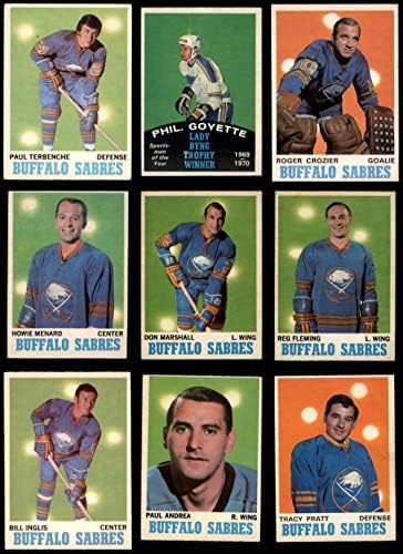 1970-71 О-пи-чин Бафало Саберс тим постави Бафало Саберс екс Саберс