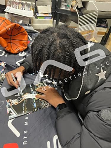 Коски Hyland Autographed Потпишан 8x10 Photo NBA Denver Nuggets JSA COA