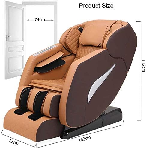 TFJS Домашна масажа стол нула гравитација искуство Shiatsu recliner Bluetooth музика назад загревање на целото тело воздушно перниче