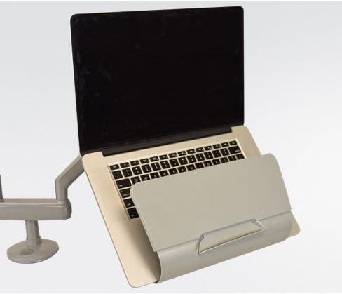 Сребрен држач за лаптоп - од Lifedesk