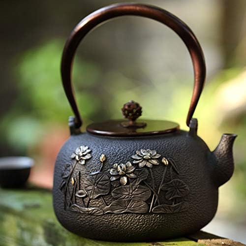 Железо Чај Котел Железо Котел Железо Чајник Чајник Чајник Кунг Фу Чај Сет Рачно Изработени Стари Железо Позлатени Чајници, ПИБМ,