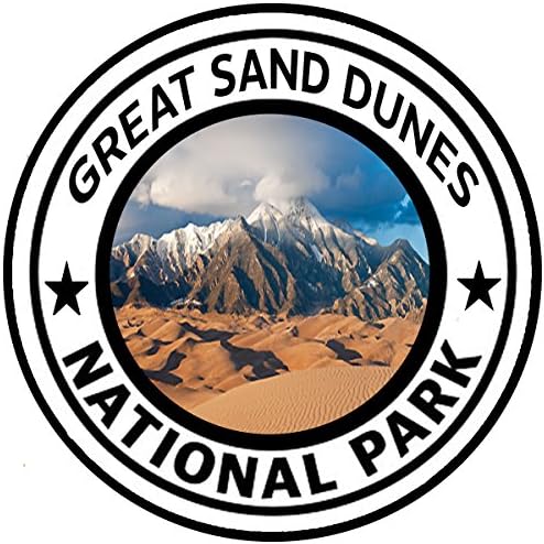 Rogue River Tactical Great Sand Dunes Национален парк налепница 5 Тркалезен автомобил авто -деклара Колорадо