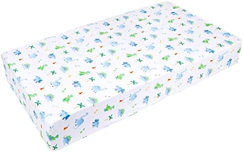 Поставен лист за креветчиња со микрофибер за момчиња и девојчиња, мерки за креветчиња за креветчиња 52 x 28 инчи, меки и дишечки