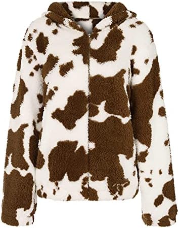 Мода есен и млеко Зимски патент задебелен печатење лесна печатење плус големина руно јакна женски кадифен палто женски палто