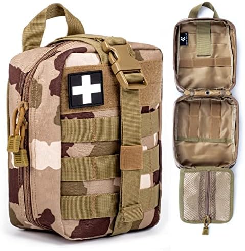 Кентик торбичка за прва помош - Медицинска торбичка Мол - торбичка за Ифак - Мол Емт торбичка RIP - Мулти џеб лесна медицинска торба тактичка
