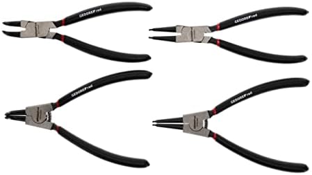 Gedore Red Circlip Pliers постави Strght+Offset 4PCS