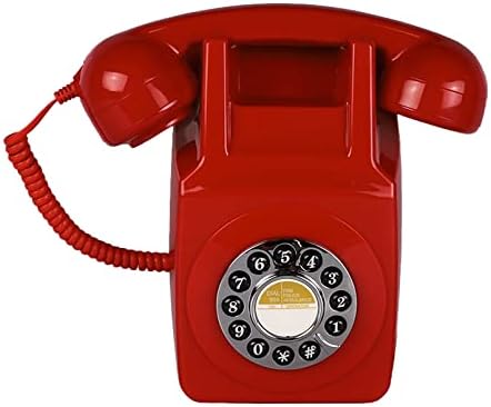 Телефонски wallид, телефон со фиксна фиксна линија за дома, монтиран на wallид ретро телефон, стари антички телефони од 1960 -тите, телефонски
