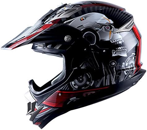 1-станом за возрасни мотокрос шлем надвор од патот MX BMX ATV нечистотија Механичар на велосипед HGXP-14B