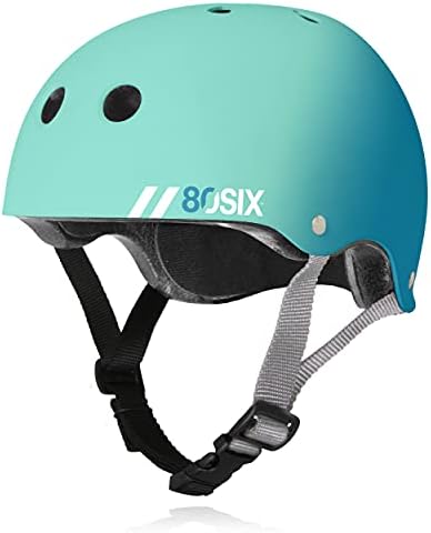 80SIX двојно овластен детски велосипед, скутер и скејтборд шлемот, дизајниран од водечкиот бренд во водечкиот бренд Triple 8