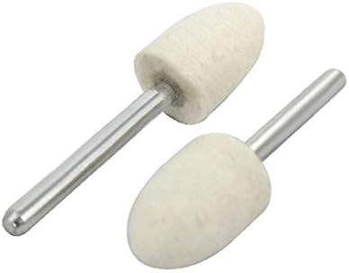 X-Gree 3mm 1/8 Дупчка дупка 10мм кондицијална алатка за полирање на мелење на главата за мелење на главата 10 парчиња (3мм 1/8
