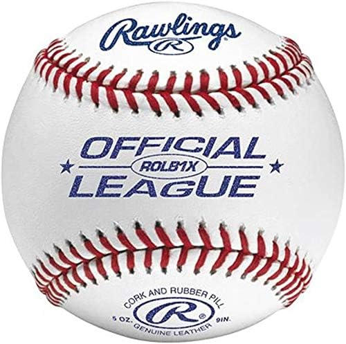 Rawlings | Официјална Лига Натпревар Одделение Бејзбол / ROLB1X | Игра/Пракса Употреба | Млади/14u | Кофа | 24 Брои