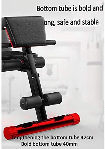 Zyx KFXL Вежба за клупи за тежина, прилагодлива домашна мулти-функција, глувче клупа на врвна табла Професионална фитнес опрема Вежба