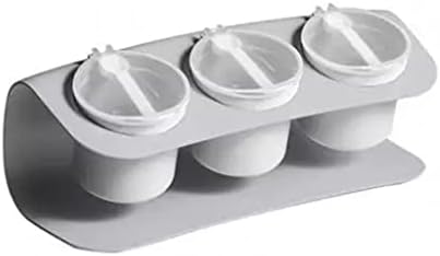 Сејџи зачинети кутии 3 решетки за сезонски кутии сол шеќер удобно за зачинување кутија за складирање мултифункционално голем