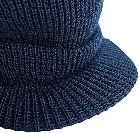 Зимска гравче капа со визир, волна, направена во САД - оригинален Г.И.